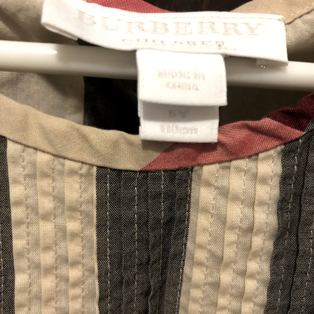 5Y Burberry dress